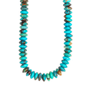 Teal Turquoise Gemstone Necklace