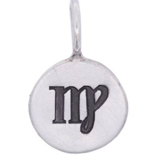 Zodiac Sign Round Charm