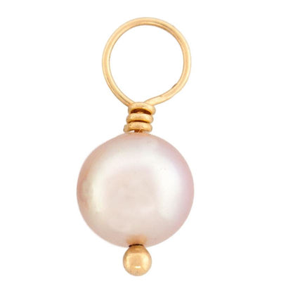 Pink Pearl Unfaceted Ball Gemstone