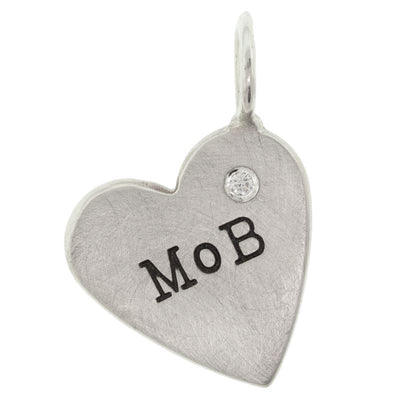 Mother Of The Bride Heart Charm