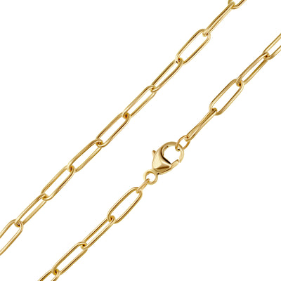 2.9mm Solid 14k Gold Link Chain