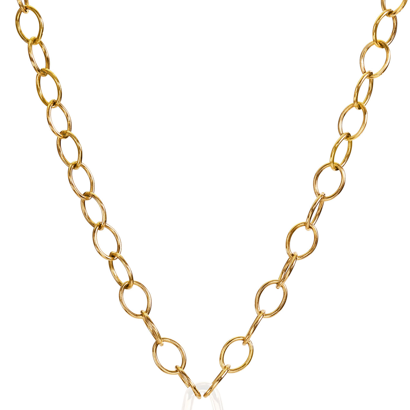 6.3mm Solid 14k Gold Hinge Chain