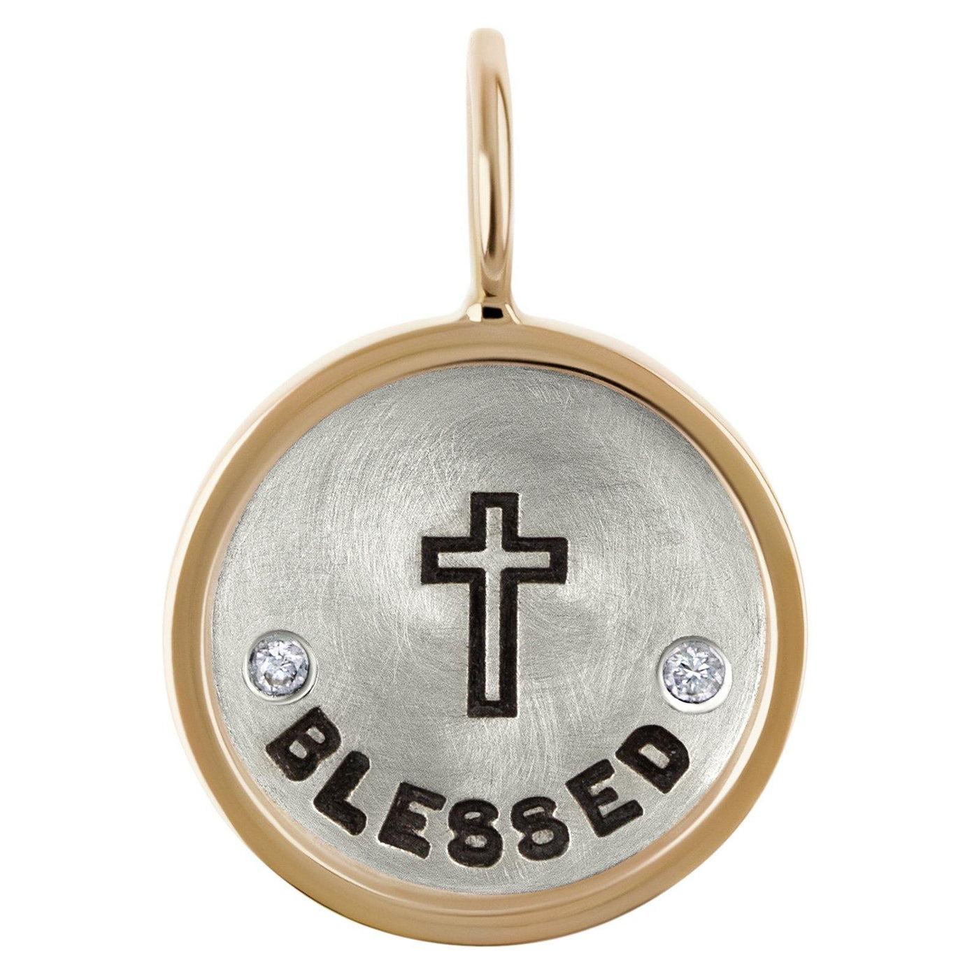 Blessed Round Charm - Heather B. Moore