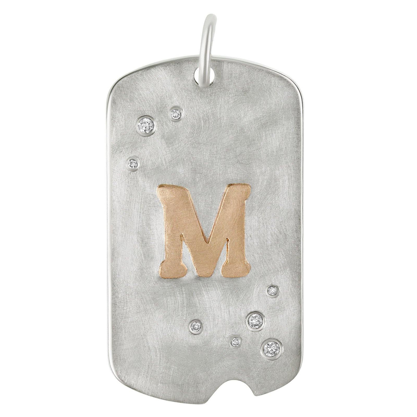 Initial Dog Tag - Heather B. Moore