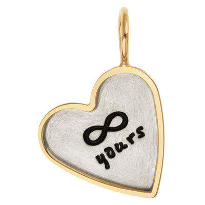 Forever Yours Heart Charm