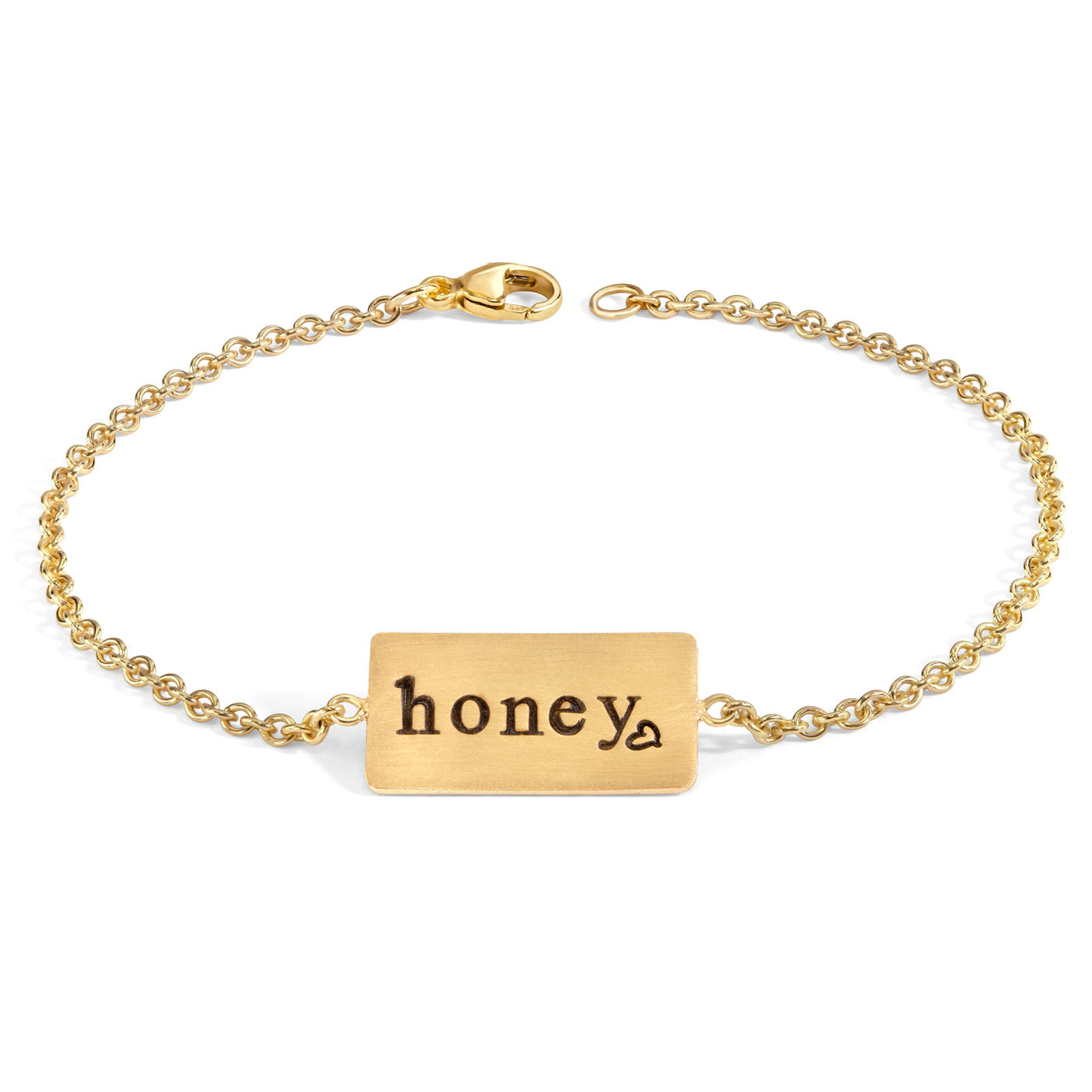 Honey ID Tag Charming Bracelet