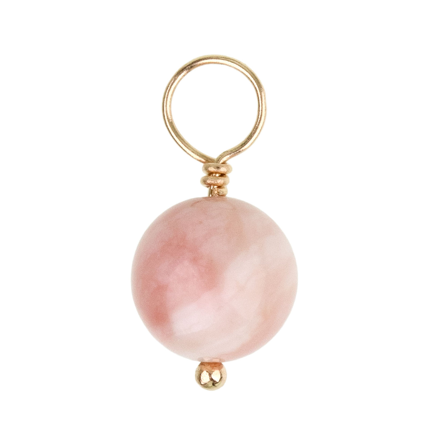 Pink Opal Unfaceted Ball Gemstone
