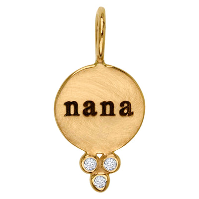 Nana Round Charm